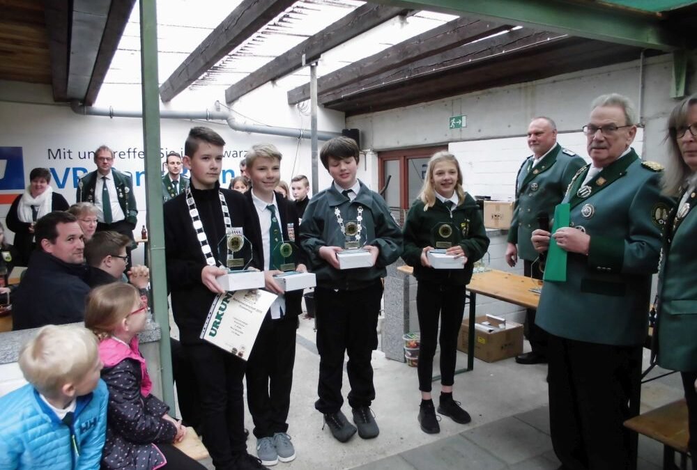 Siegerehrung BVK Schüler und Jugend