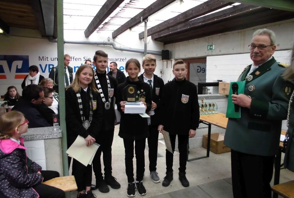 Siegerehrung BVK Schüler und Jugend