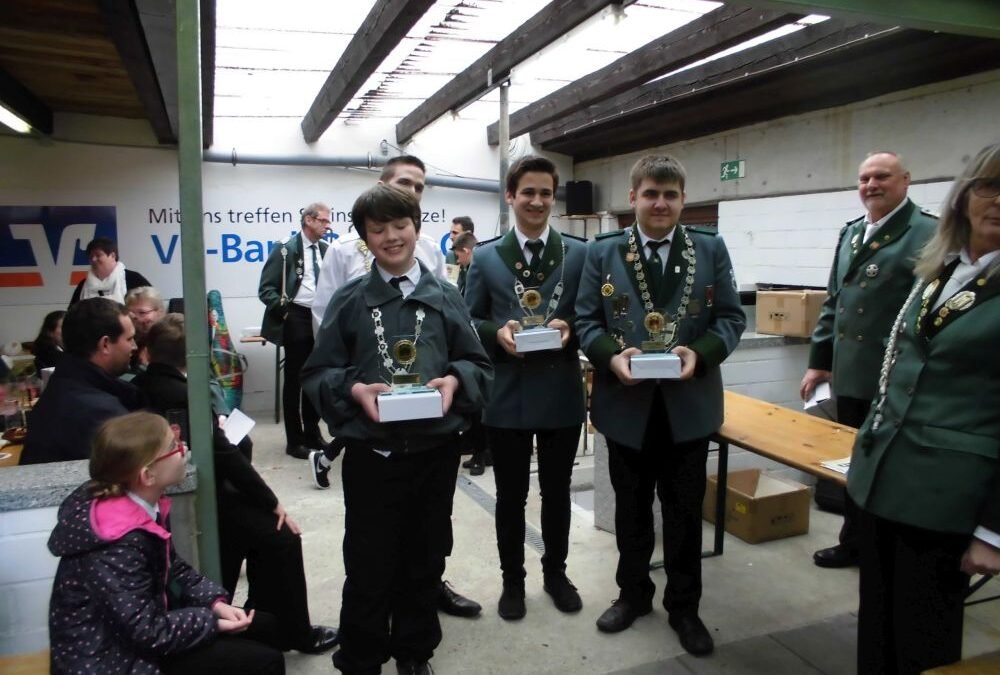 Siegerehrung BVK Schüler und Jugend