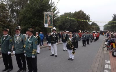 Bezirksverband auf dem Bundesschützenfest 2019 (Schloß Neuhaus)